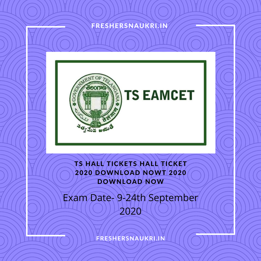 TS Hall Ticket 2020 download Now