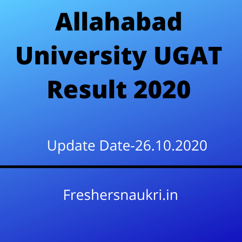 Allahabad University UGAT Result 2020