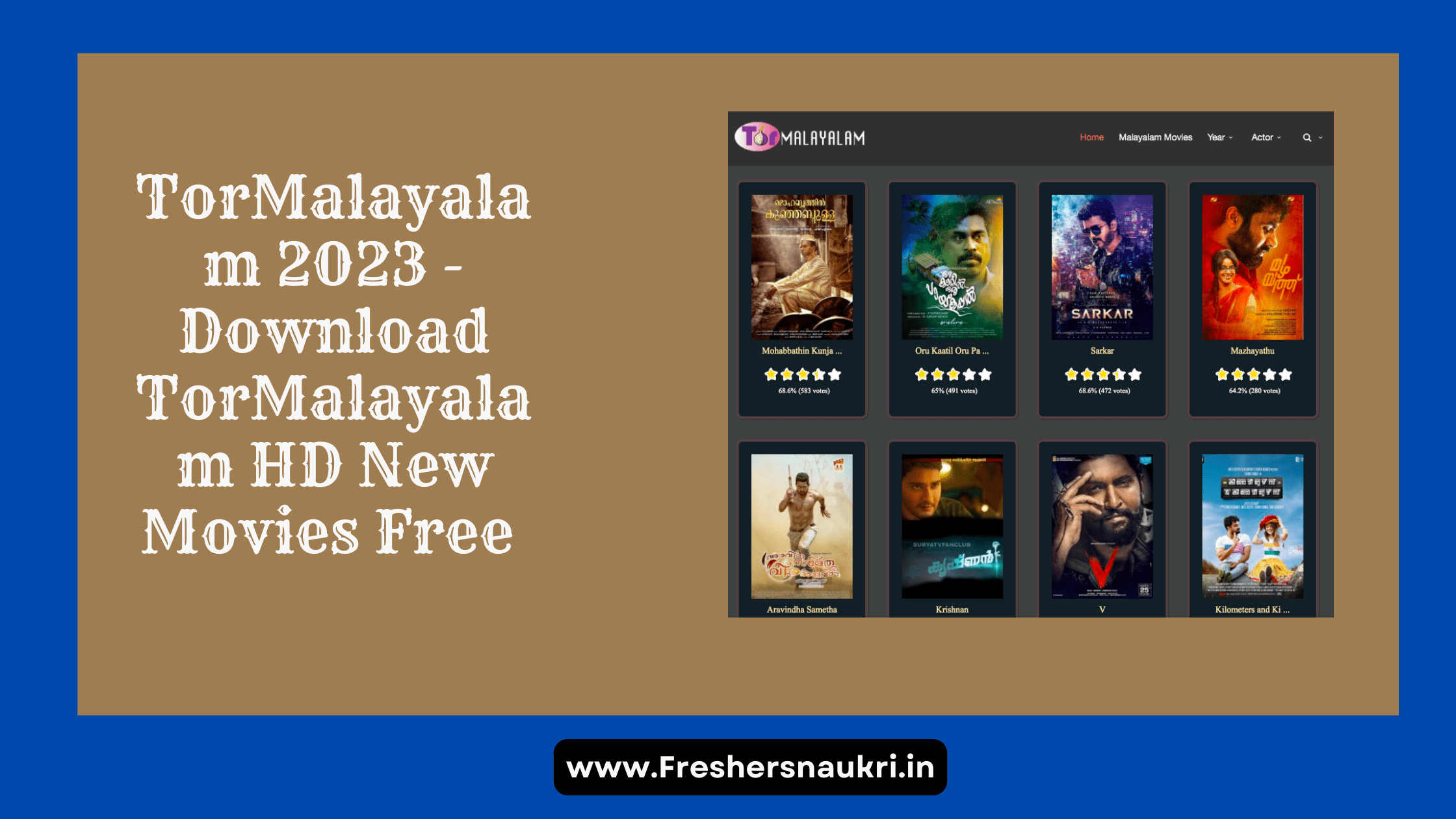 TorMalayalam 2023 - Download TorMalayalam HD New Movies Free